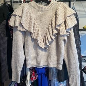 🩷✨Lucca Ruffled Winter Cozy Sweater ✨🩷